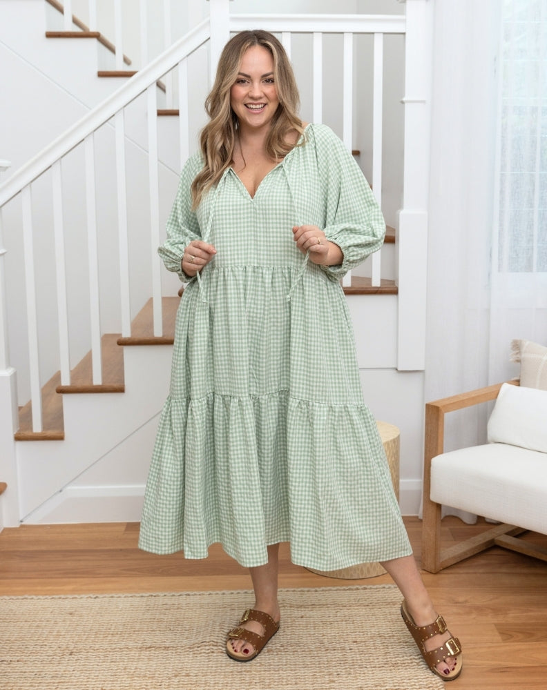 Freez_Amber_Dress_Sage_Gingham