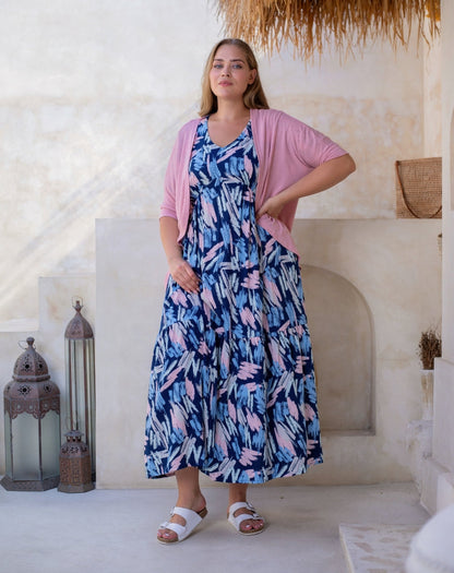 Samantha Dress - Ocean Blush