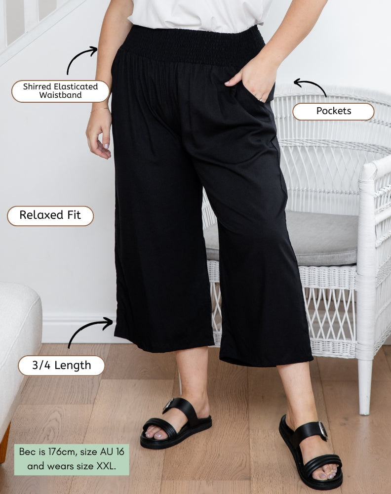 Iluka Pants - Black