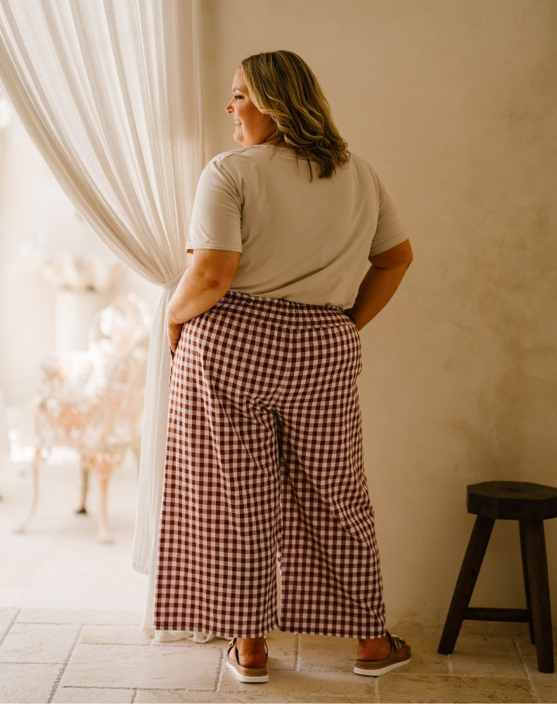 Petite-Chocolate-Gingham-Pants
