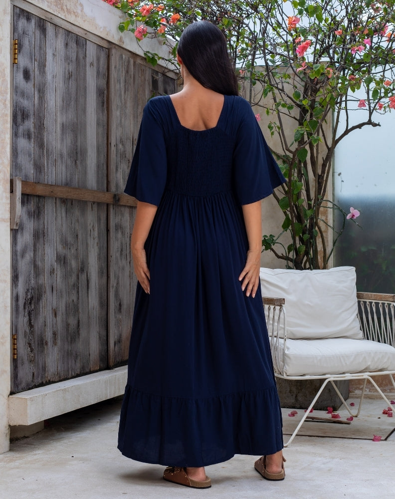 Kalani Dress - Navy