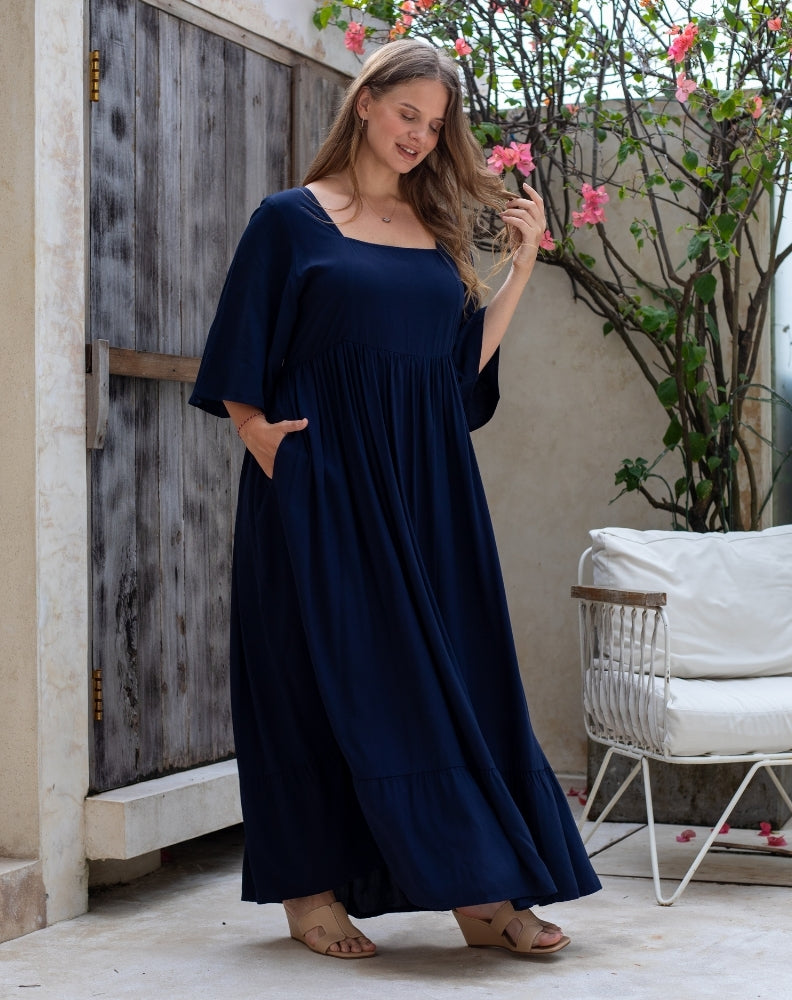 Kalani Dress - Navy