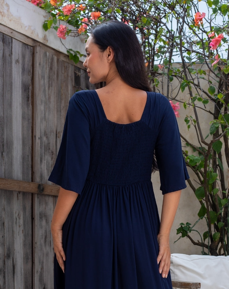 Kalani Dress - Navy