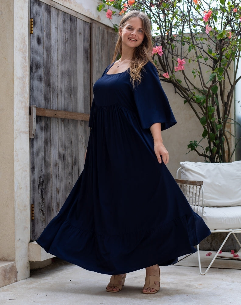 Kalani Dress - Navy