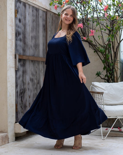 Kalani Dress - Navy