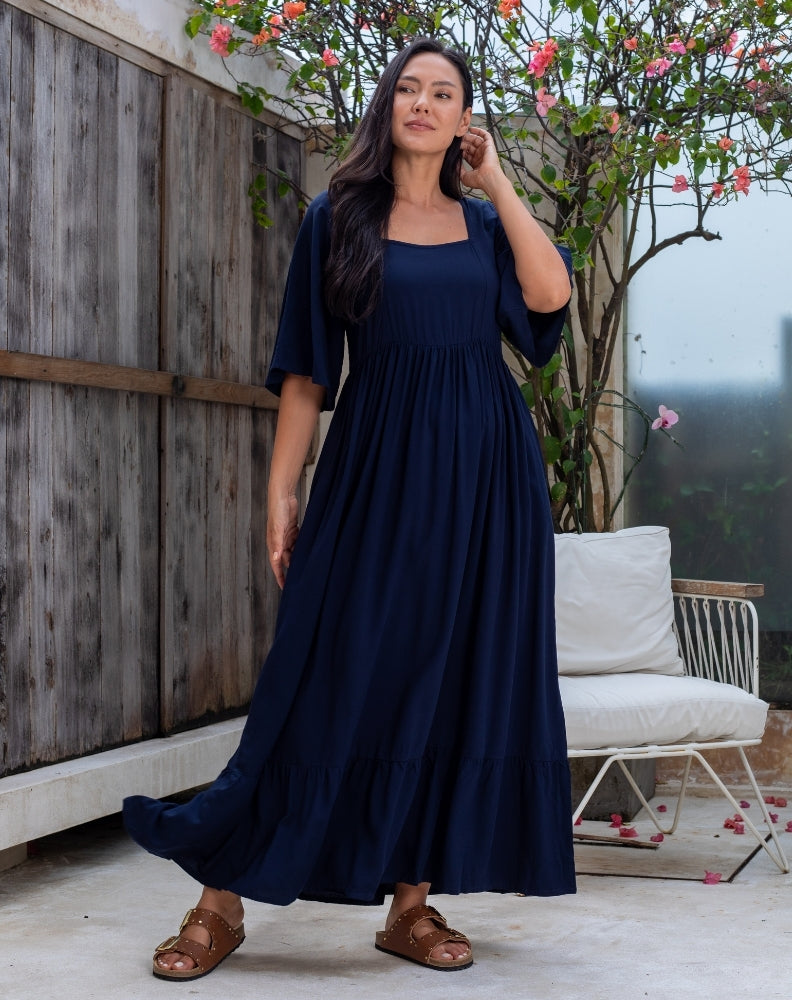 Kalani Dress - Navy