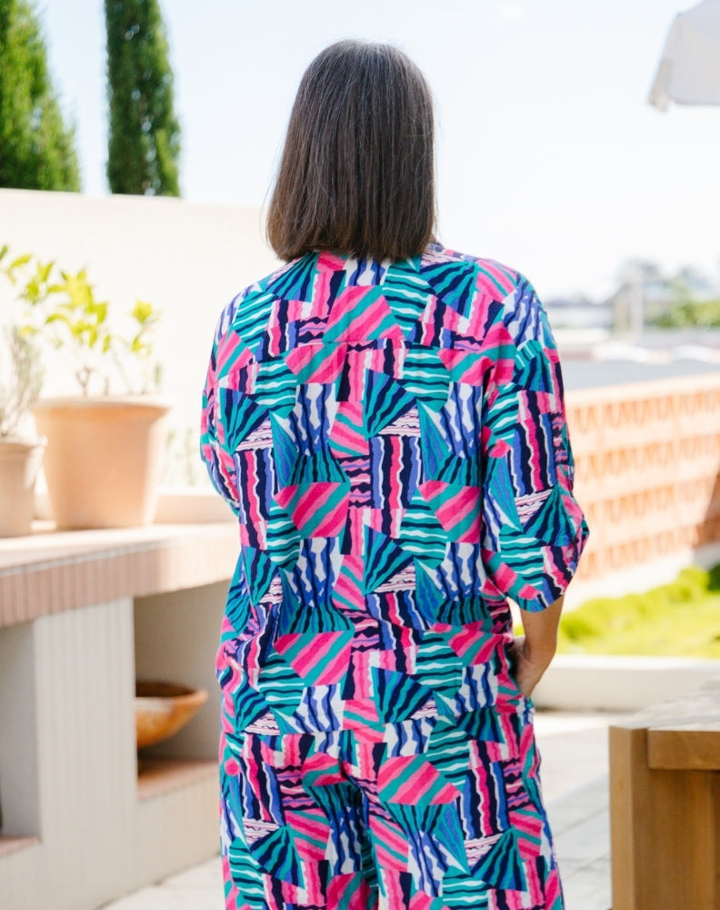 Luna Shirt - Kaleido Print