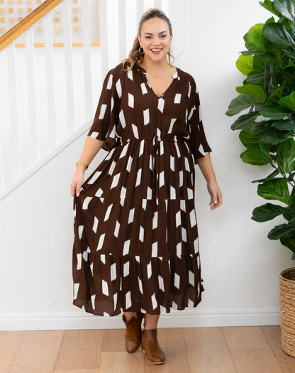 Kitty Dress - Chocolate Dream