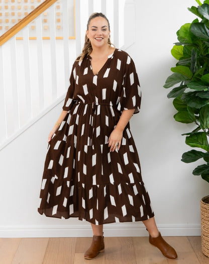 Kitty Dress - Chocolate Dream
