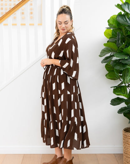Kitty Dress - Chocolate Dream