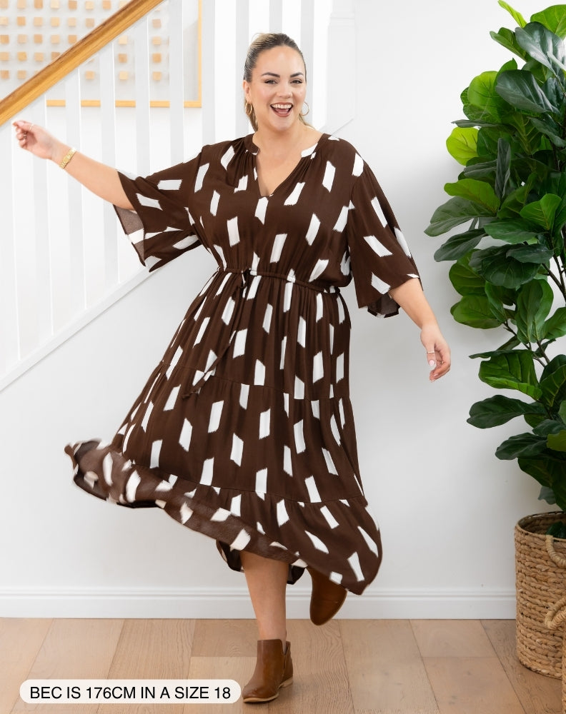 Kitty Dress - Chocolate Dream
