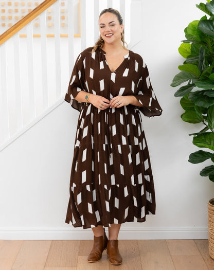 Kitty Dress - Chocolate Dream