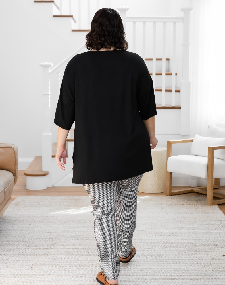 Knot Tee -Black