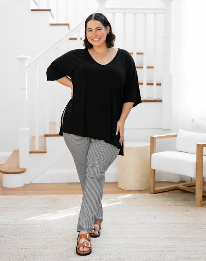Knot Tee -Black