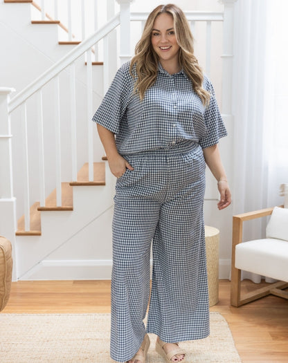 Lexie_Pants_Navy_Gingham_Set