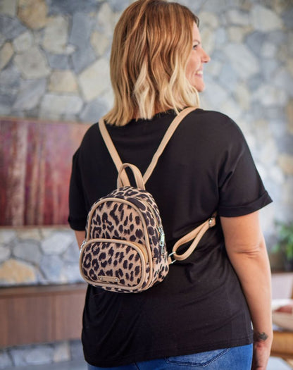 Lucy Backpack - Leopard