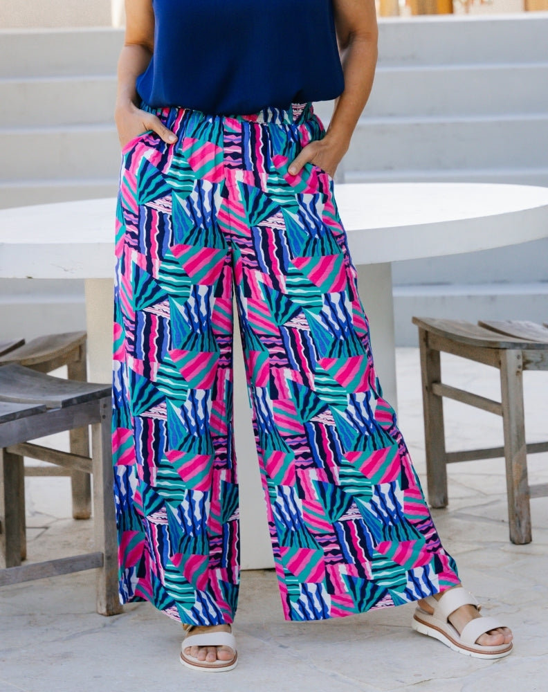 Luna Pant - Kaleido Print