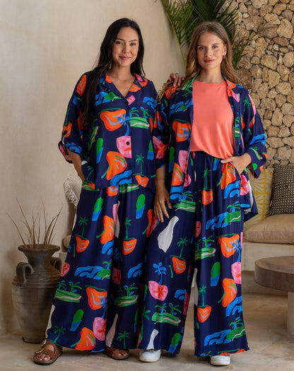 Luna Pant - Navy