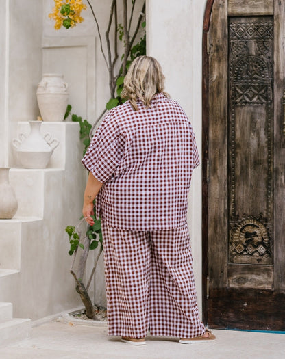 Shirt-Chocolate-Gingham