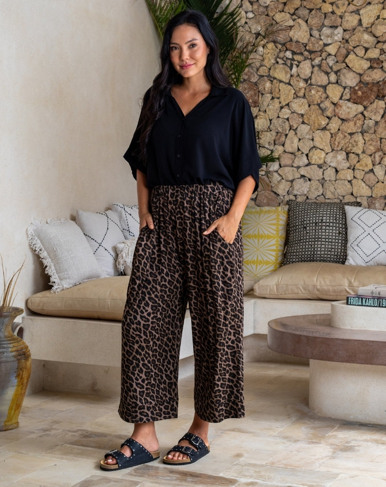 Sammie Pants - Leopard