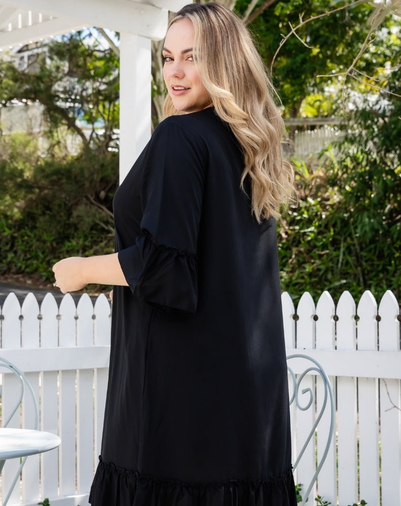 Shift Dress -Black