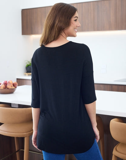 Spring Tee -Black