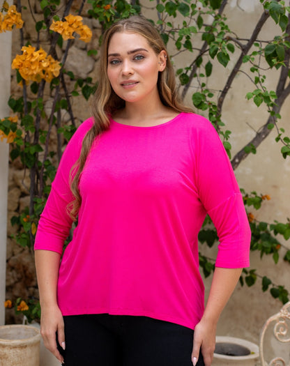 Spring Tee - Hot Pink