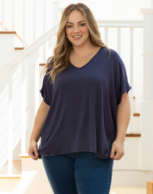 Tori Top - Navy