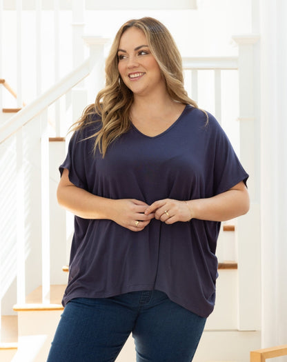 Tori Top - Navy