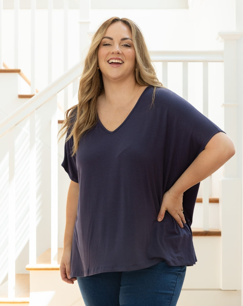 Tori Top - Navy