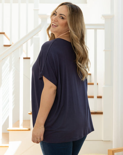 Tori Top - Navy