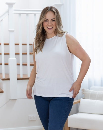 Taylor Tank - White