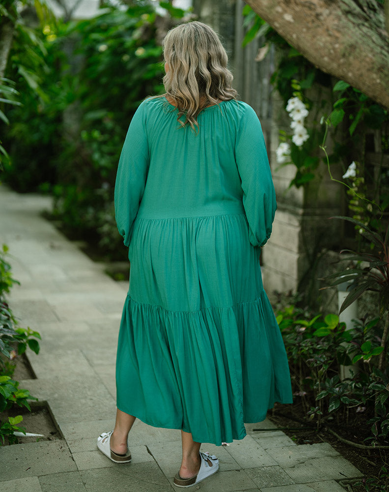 Jackson Dress - Emerald