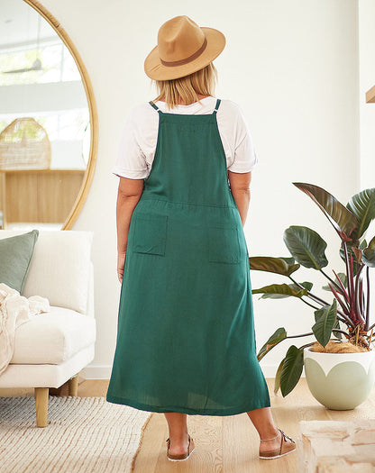 Apron Dress - Forest