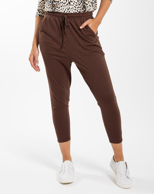 Slouch Pant -Chocolate