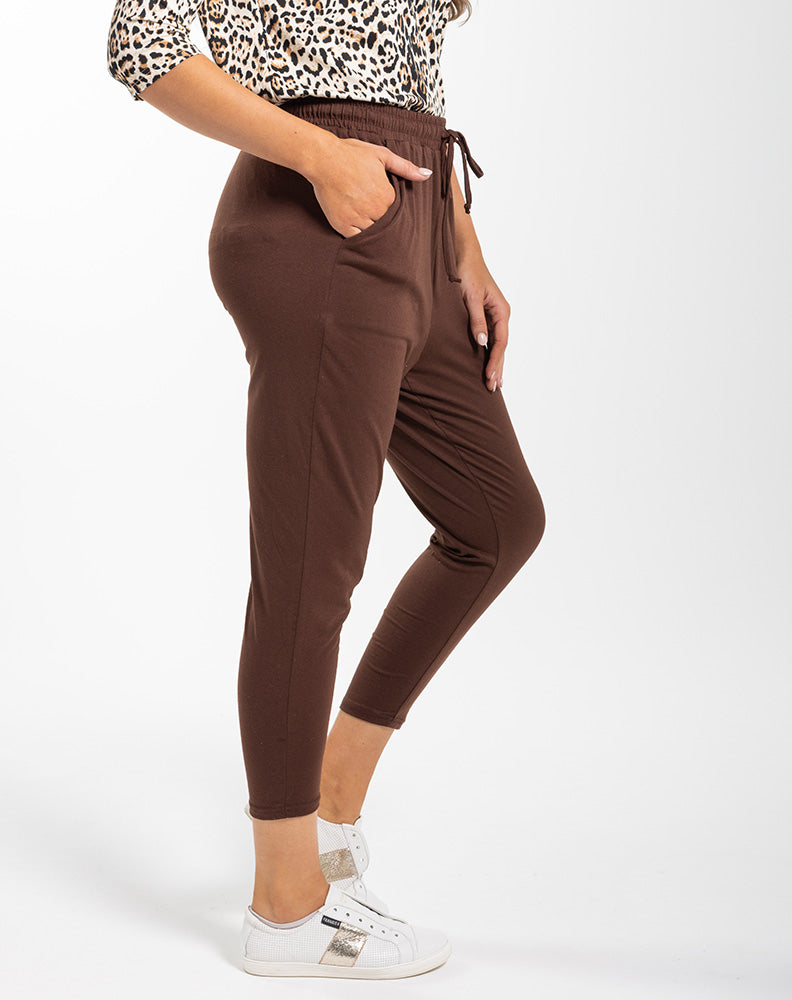 Slouch Pant -Chocolate