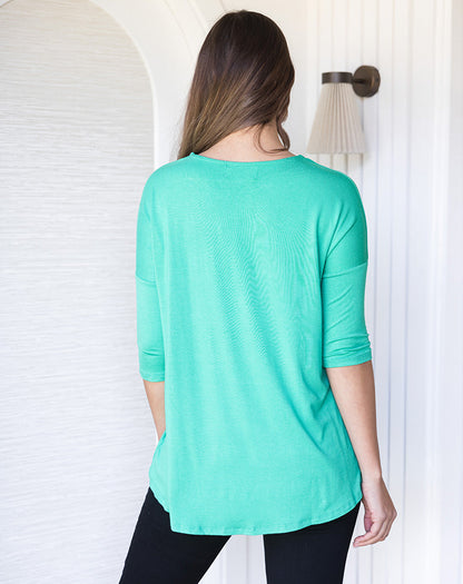 Spring Tee - Emerald