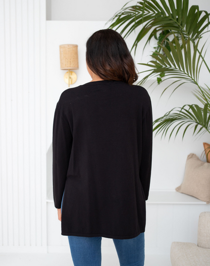 Vee Knit - Black