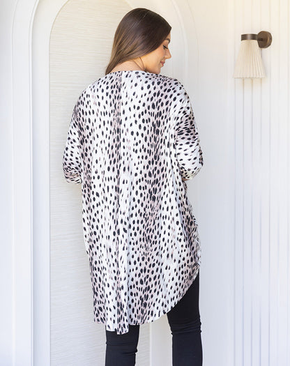 Festival Shrug - White Animal