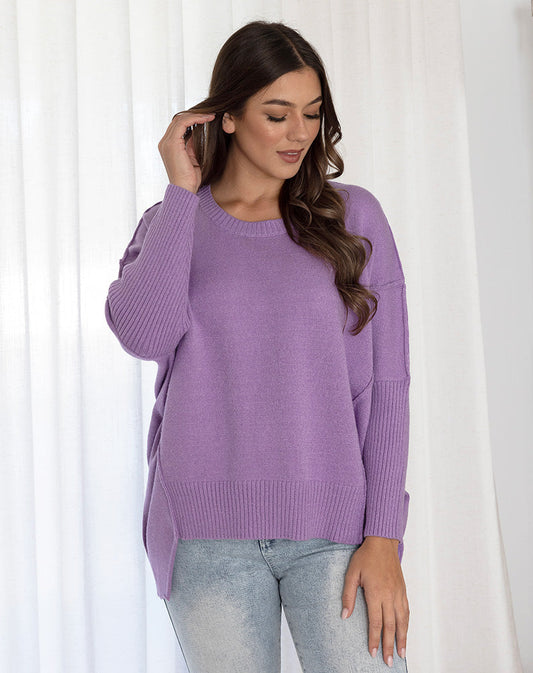Monique Knit - Lilac