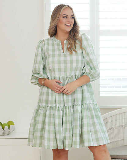 Ameera Dress - Sage