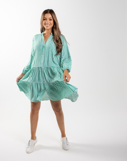 Clara Dress - Green