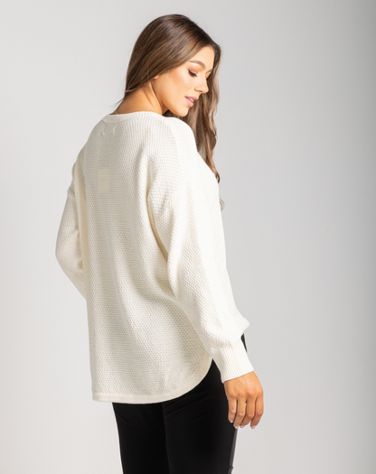 Candy Knit - White