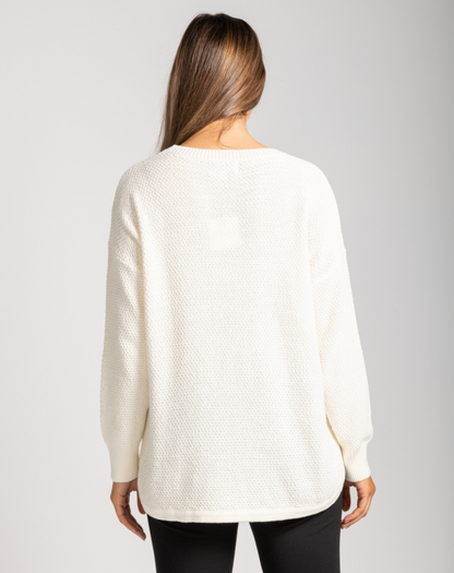 Candy Knit - White