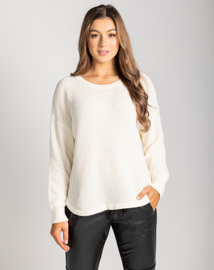 Candy Knit - White