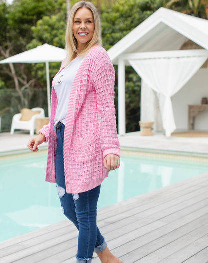 Candy Cardigan - Pink