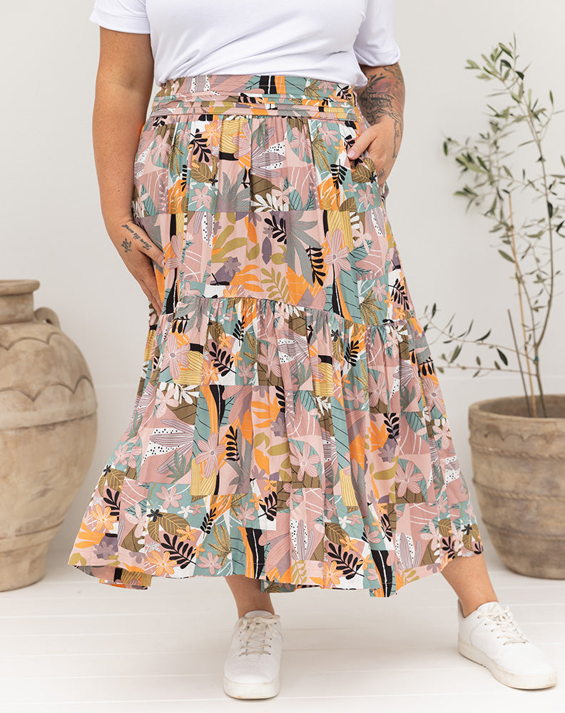 Kate Skirt - Floral Print