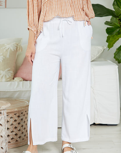 Brooklyn Pants - White