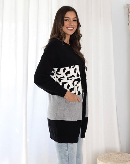 Tiered Animal Cardi