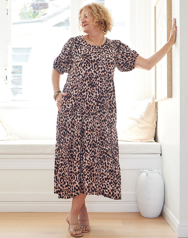 Eira Dress - Leopard